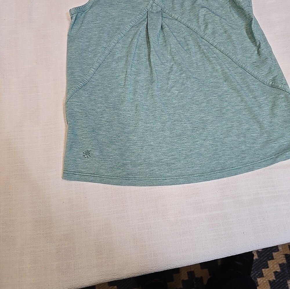 Light Teal Racerback Tank Top - Picture 5 of 5
